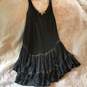 Chelsea & Violet Long Ruffled Tank